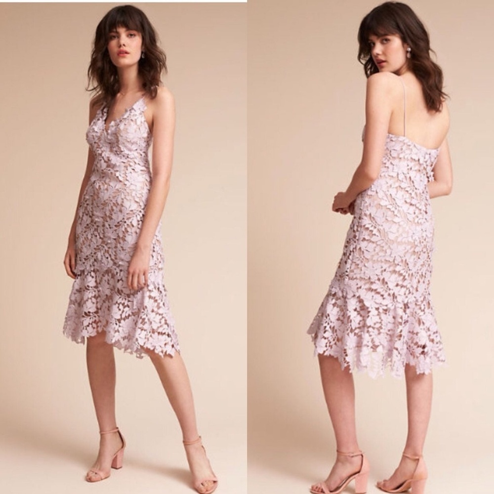 Anthropologie/BHLDN Marina Lace Overlay Dress